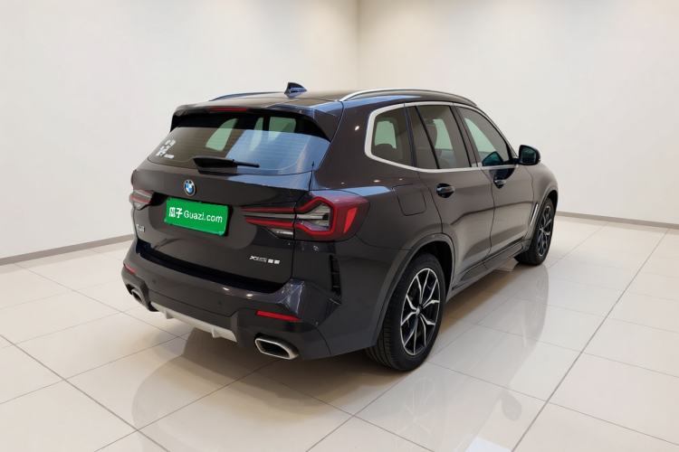 Used BMW X3 2022 Restyled xDrive25i M Sport Package Rear Right 45 Deg