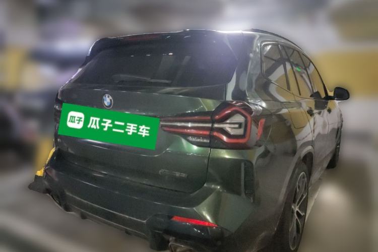 Used BMW X3 2022 xDrive30i Luxury Model M Night Sky Package Rear Right 45 Deg