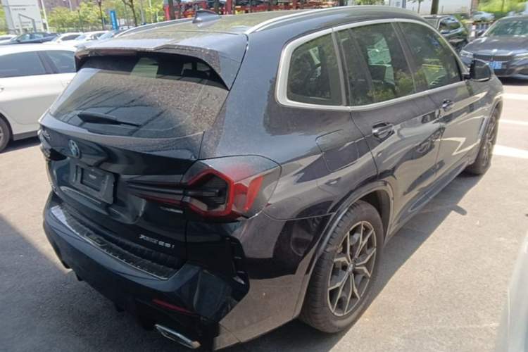 Used BMW X3 2022 xDrive25i M Sport Package Rear Right 45 Deg