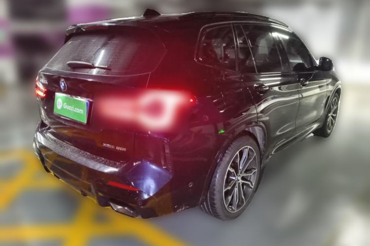 Used BMW X3 2022 Facelift xDrive30i Luxury Edition M Night Edition Package Rear Right 45 Deg