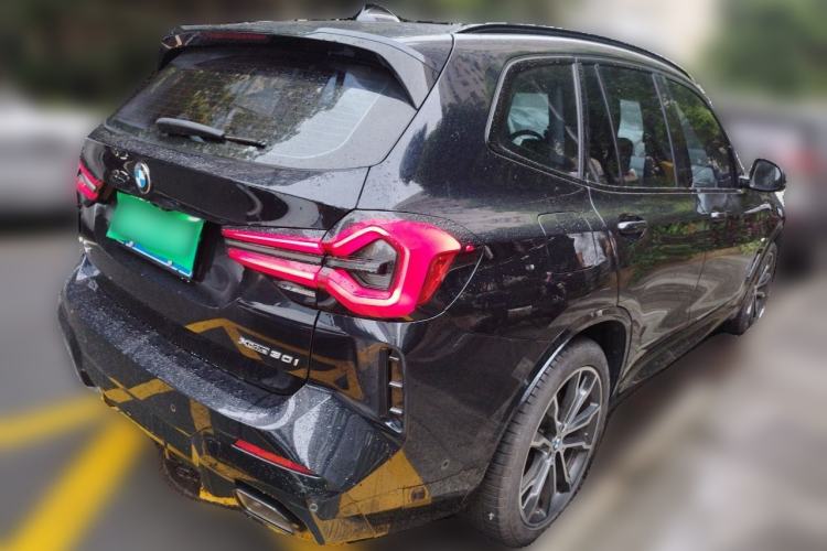 Used BMW X3 2022 Facelift xDrive30i Luxury Edition M Night Edition Package Rear Right 45 Deg