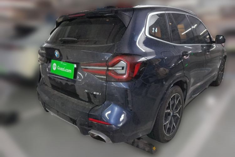 Used BMW X3 2022 xDrive25i M Sport Package Rear Right 45 Deg