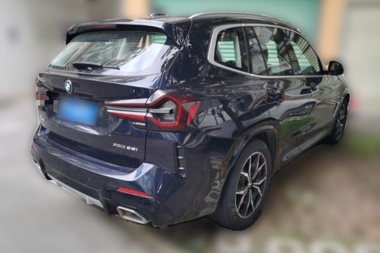 Used BMW X3 2022 xDrive25i M Sport Package Rear Right 45 Deg