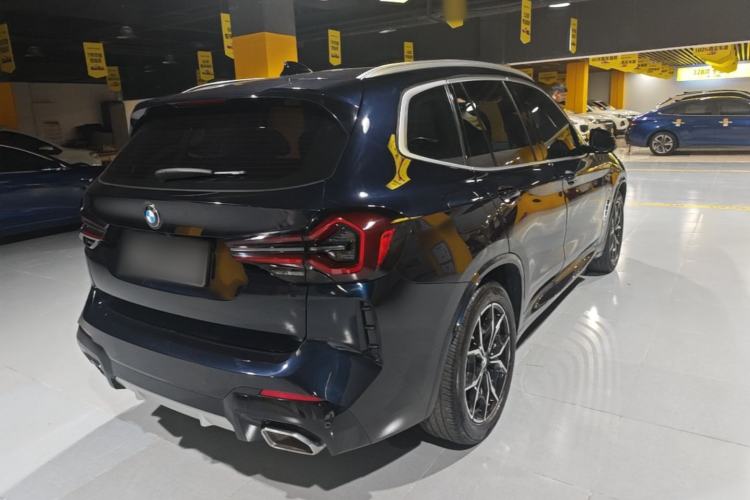 Used BMW X3 2022 Restyled xDrive25i M Sport Package Rear Right 45 Deg