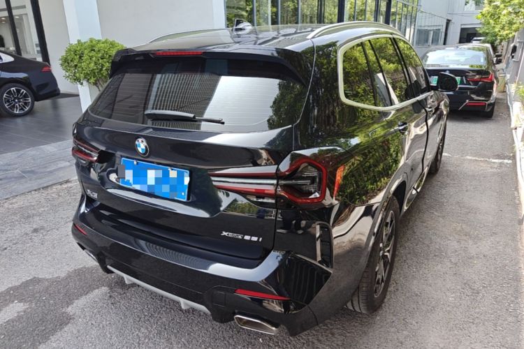 Used BMW X3 2022 Restyled xDrive25i M Sport Package Rear Right 45 Deg