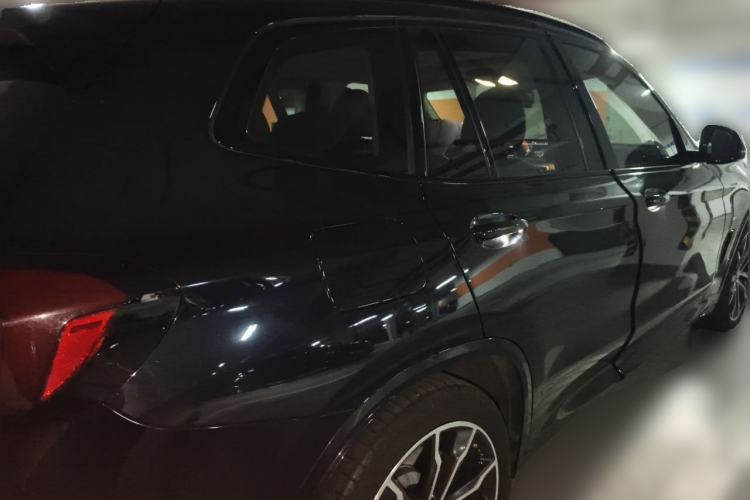 Used BMW X3 2022 xDrive30i Luxury Model M Night Sky Package Rear Right 45 Deg