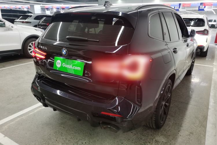 Used BMW X3 2022 xDrive30i Luxury Edition M Night Sky Package Rear Right 45 Deg