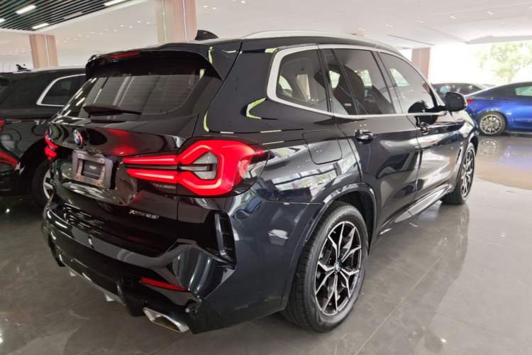 Used BMW X3 2022 Restyled xDrive25i M Sport Package Rear Right 45 Deg