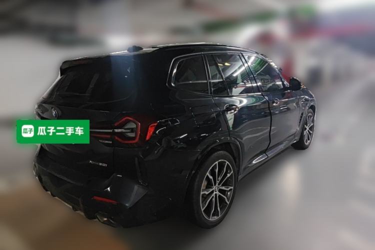 Used BMW X3 2022 Second Facelift xDrive30i Leading Edition M Night Sky Package Rear Right 45 Deg