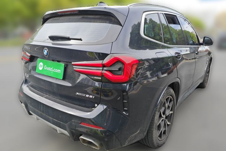 Used BMW X3 2022 Restyled xDrive25i M Sport Package Rear Right 45 Deg