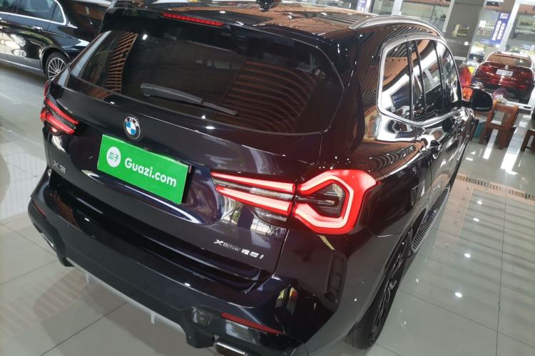 Used BMW X3 2022 Restyled xDrive25i M Sport Package Rear Right 45 Deg