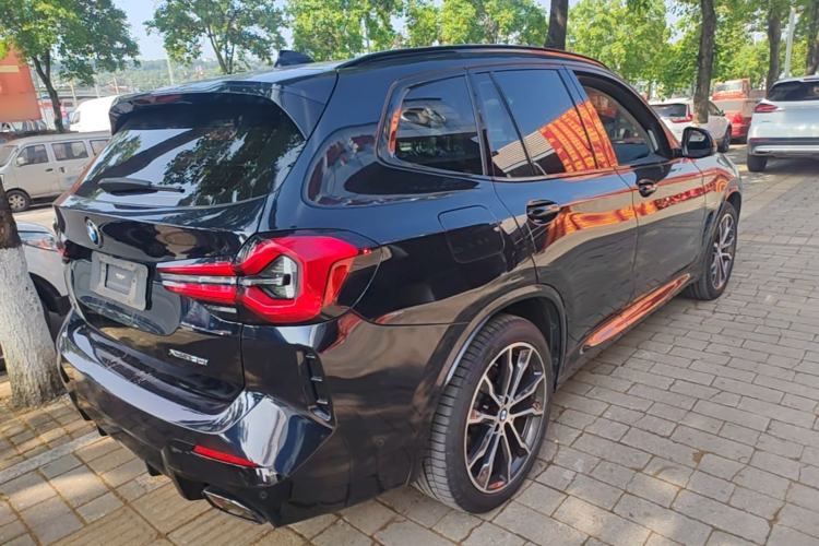 Used BMW X3 2022 Facelift xDrive30i Luxury Edition M Night Edition Package Rear Right 45 Deg