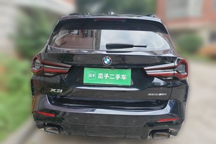 Used BMW X3 2022 Second Facelift xDrive30i Leading Edition M Night Sky Package Rear