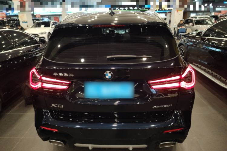 Used BMW X3 2022 xDrive30i Luxury Model M Night Sky Package Rear