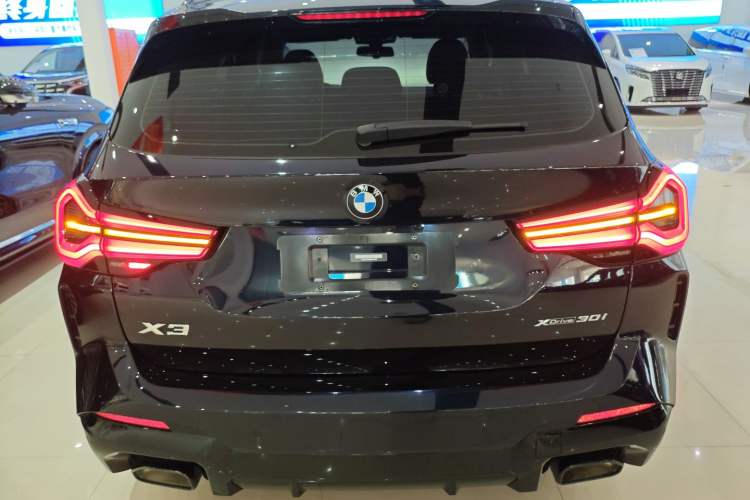 Used BMW X3 2022 xDrive30i Luxury Model M Night Sky Package Rear