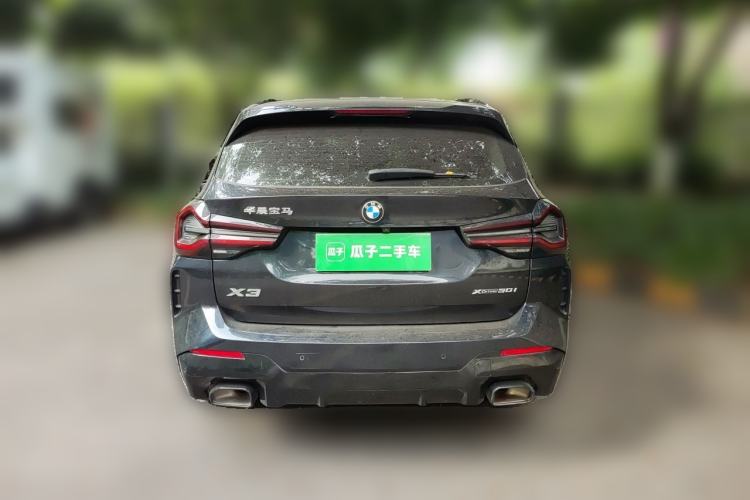 Used BMW X3 2022 xDrive30i Luxury Model M Night Sky Package Rear