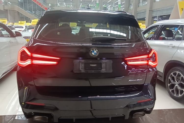 Used BMW X3 2022 xDrive30i Luxury Model M Night Sky Package Rear