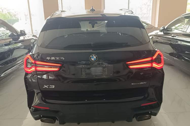 Used BMW X3 2022 Second Facelift xDrive30i Luxury Edition M Night Sky Package Rear
