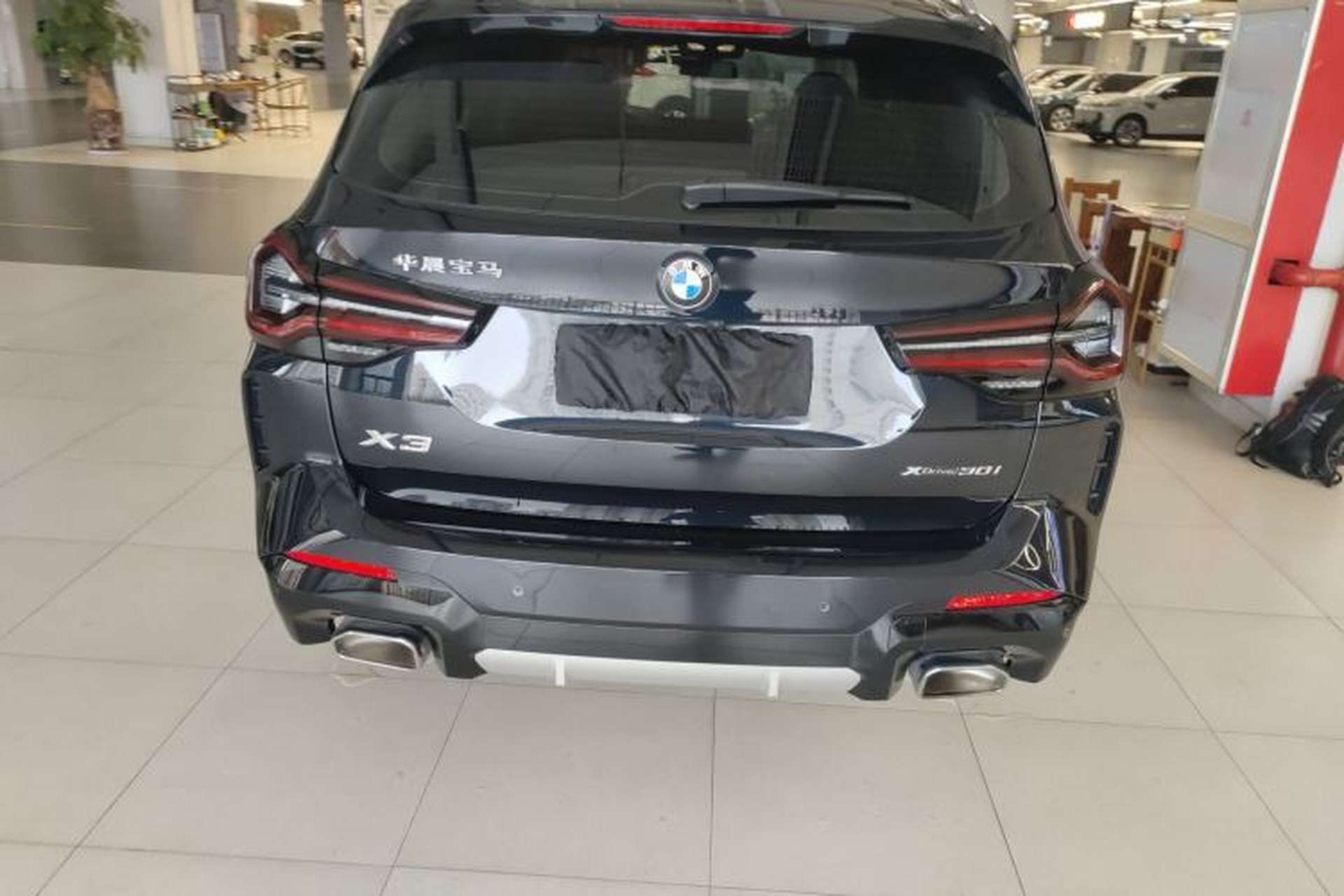 Used BMW X3 2022 Second Facelift xDrive30i Leading Edition M Night Sky Package Rear
