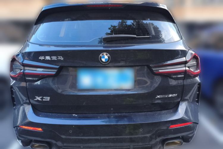 Used BMW X3 2022 xDrive30i Luxury Model M Night Sky Package Rear