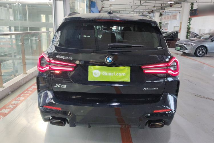 Used BMW X3 2022 xDrive30i Luxury Model M Night Sky Package Rear