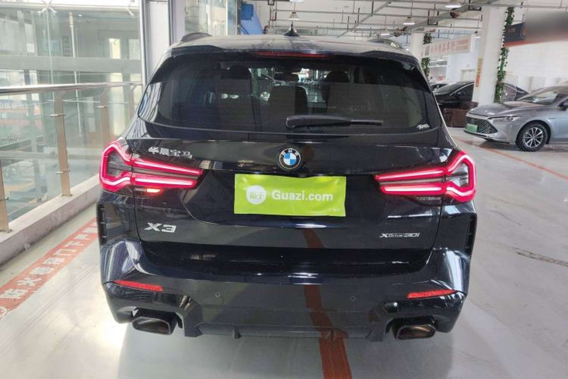 Used BMW X3 2022 xDrive30i Luxury Model M Night Sky Package Rear