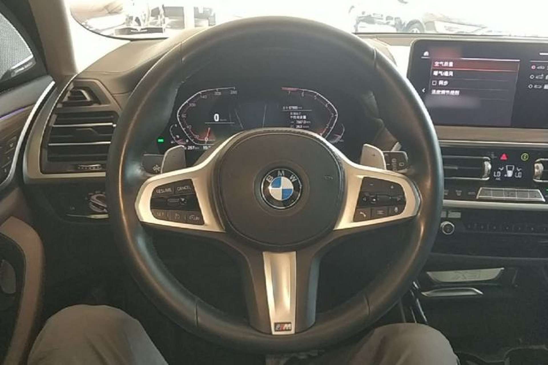 Used BMW X3 2022 xDrive30i Luxury Model M Night Sky Package Steering Wheel