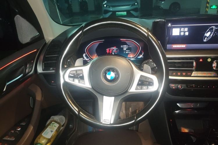 Used BMW X3 2022 xDrive30i Luxury Model M Night Sky Package Steering Wheel