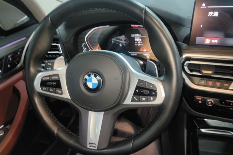Used BMW X3 2022 xDrive30i Luxury Model M Night Sky Package Steering Wheel
