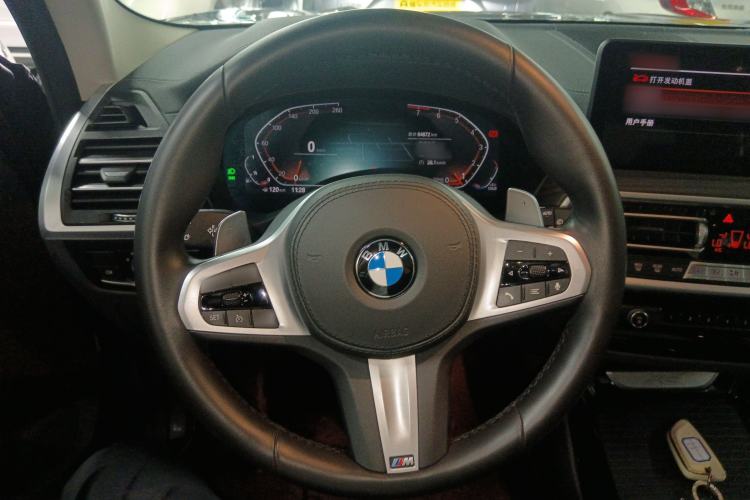 Used BMW X3 2022 xDrive30i Luxury Model M Night Sky Package Steering Wheel