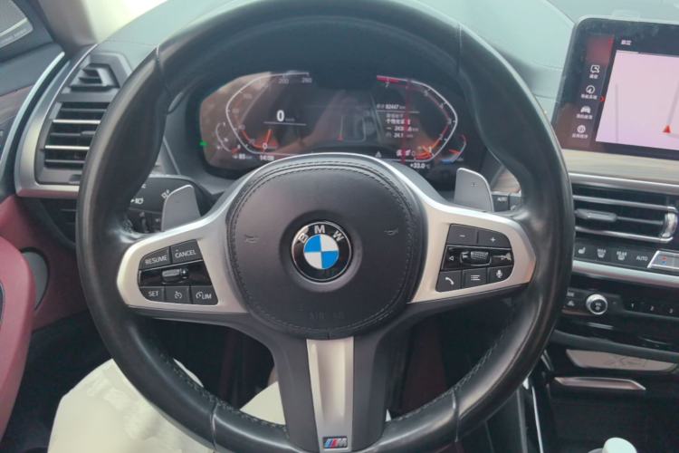 Used BMW X3 2022 xDrive30i Luxury Model M Night Sky Package Steering Wheel