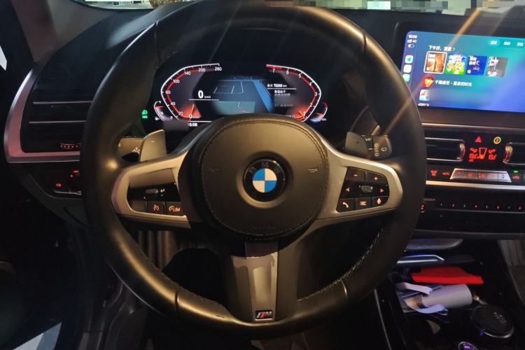 Used BMW X3 2022 xDrive30i Luxury Model M Night Sky Package Steering Wheel