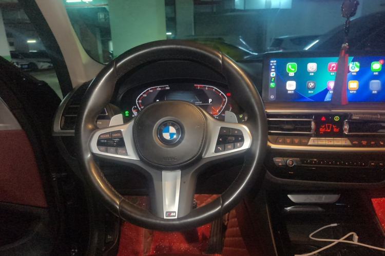 Used BMW X3 2022 xDrive30i Luxury Model M Night Sky Package Steering Wheel