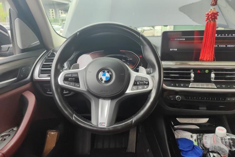 Used BMW X3 2022 xDrive30i Luxury Model M Night Sky Package Steering Wheel