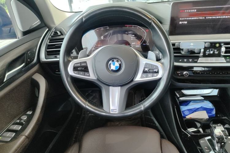 Used BMW X3 2022 xDrive30i Luxury Model M Night Sky Package Steering Wheel