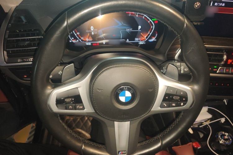 Used BMW X3 2022 xDrive30i Luxury Model M Night Sky Package Steering Wheel