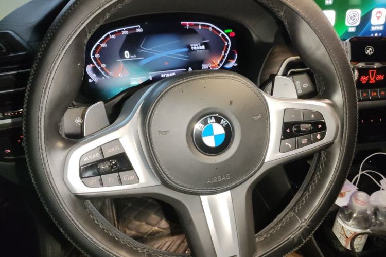 Used BMW X3 2022 xDrive30i Luxury Model M Night Sky Package Steering Wheel