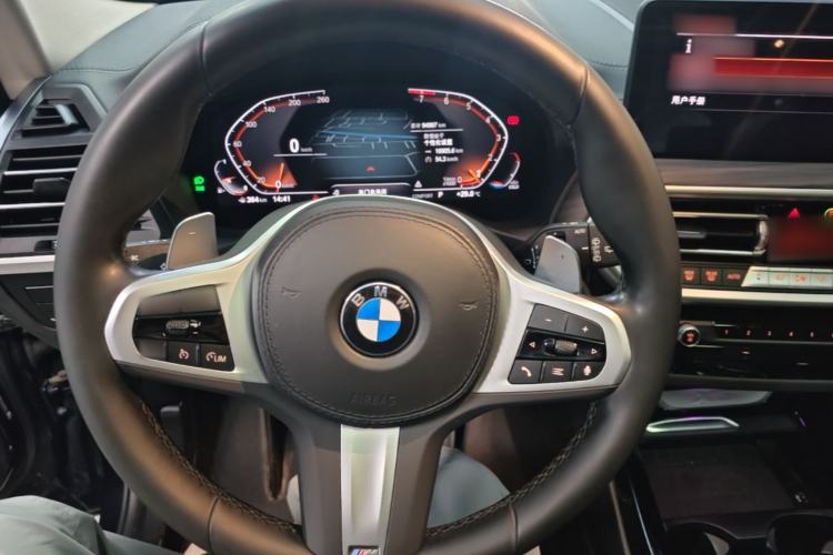 Used BMW X3 2022 xDrive30i Luxury Model M Night Sky Package Steering Wheel