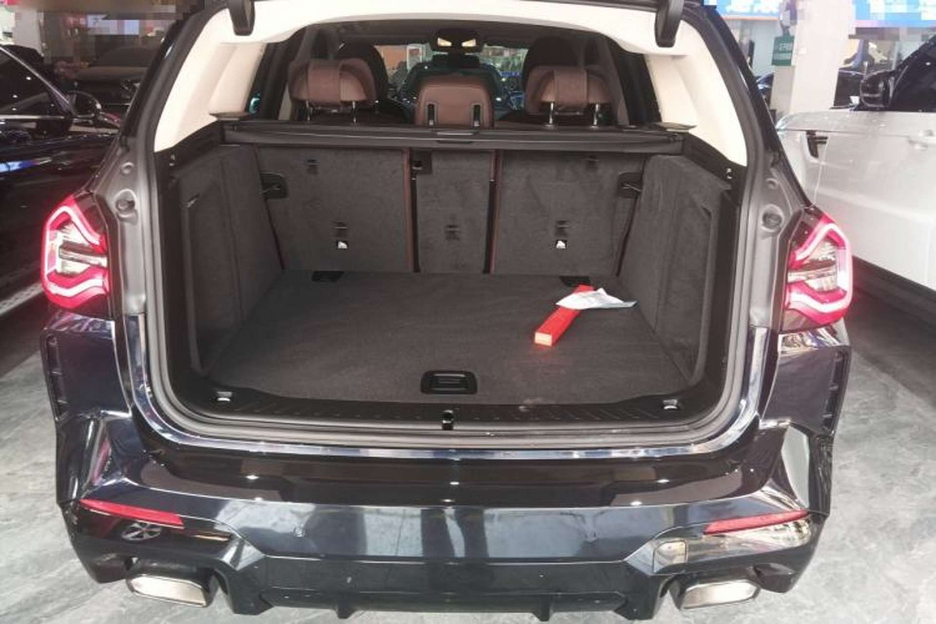 Used BMW X3 2022 xDrive30i Luxury Model M Night Sky Package Trunk