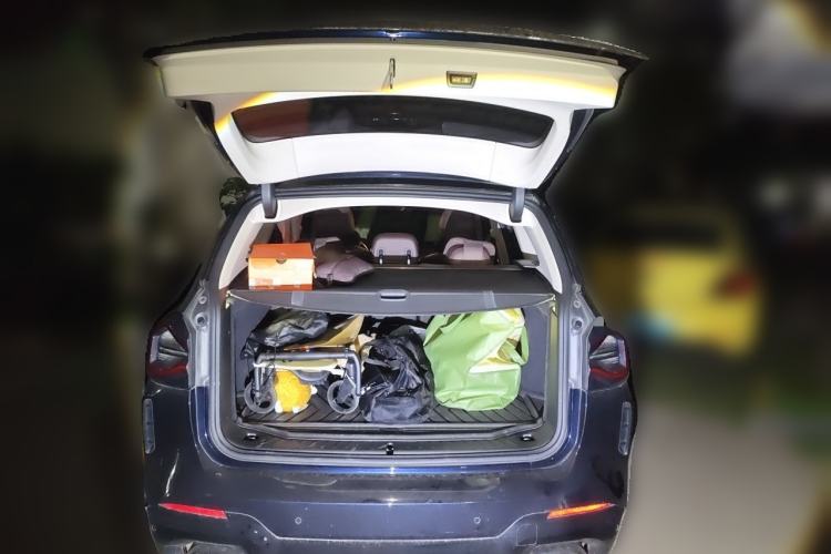 Used BMW X3 2022 xDrive30i Luxury Model M Night Sky Package Trunk