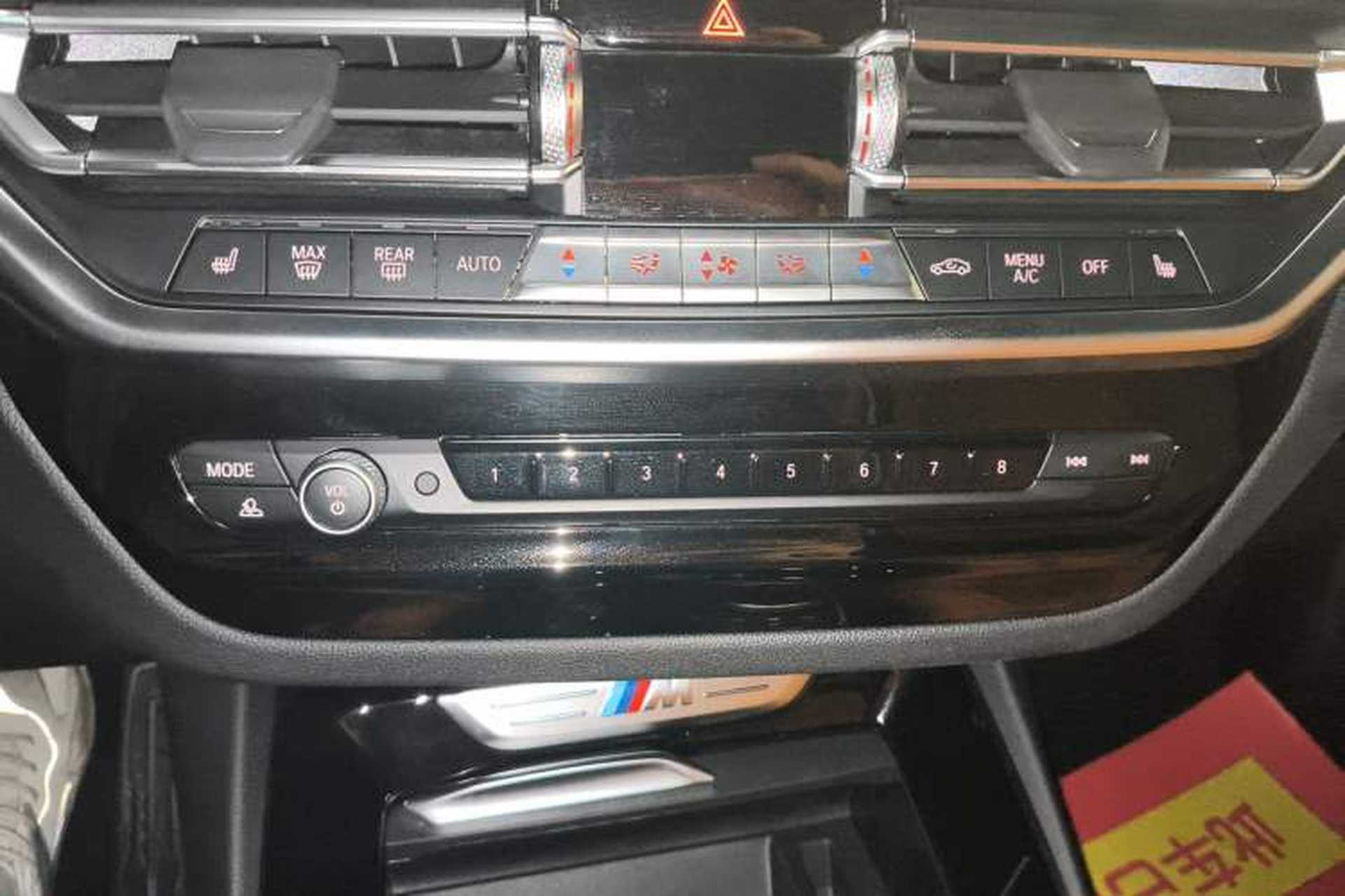 Used BMW X3 2022 M40i Audio And AC Panel