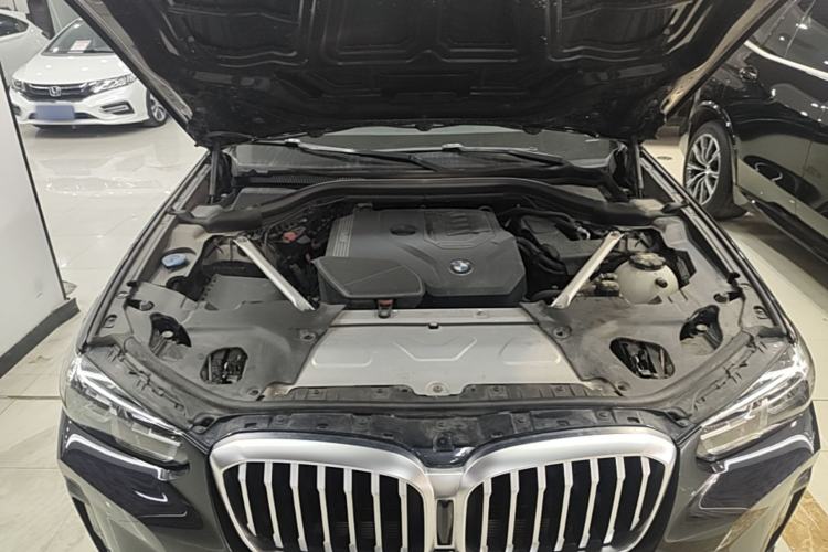 Used BMW X3 2022 xDrive30i Luxury Model M Night Sky Package Engine Bay