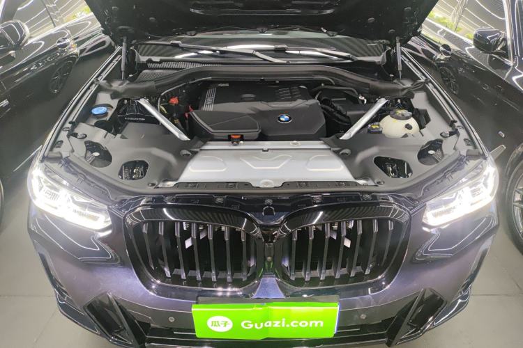 Used BMW X3 2022 Second Facelift xDrive30i Leading Edition M Night Sky Package Engine Bay
