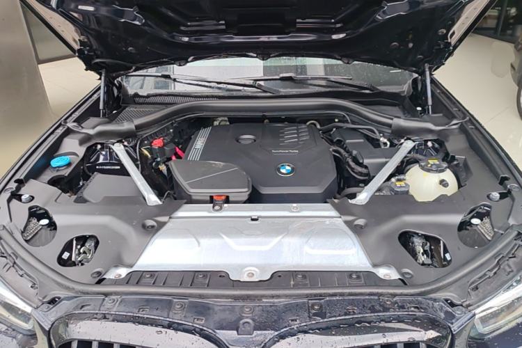Used BMW X3 2022 xDrive30i Luxury Model M Night Sky Package Engine Bay