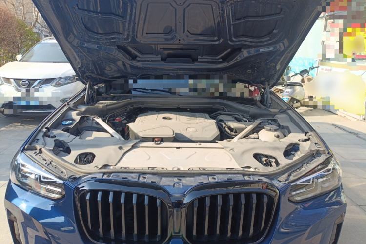 Used BMW X3 2022 xDrive30i Luxury Model M Night Sky Package Engine Bay