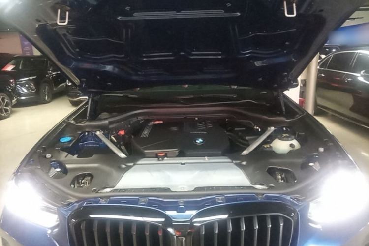 Used BMW X3 2022 xDrive30i Luxury Model M Night Sky Package Engine Bay