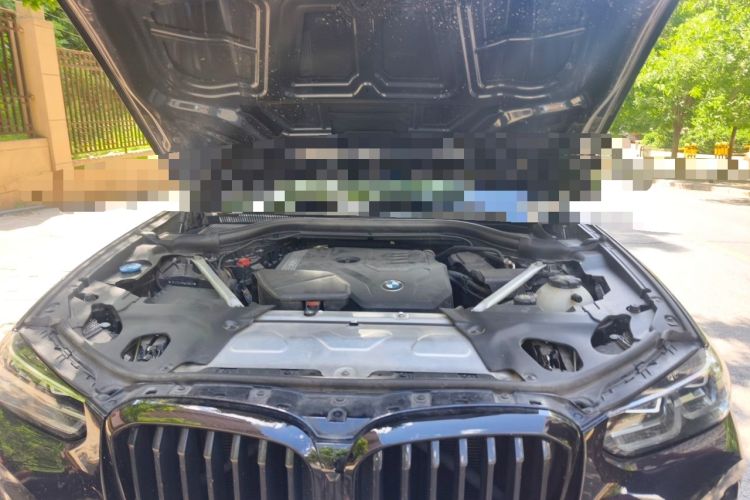 Used BMW X3 2022 xDrive30i Luxury Model M Night Sky Package Engine Bay