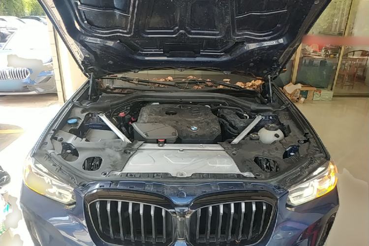 Used BMW X3 2022 xDrive30i Luxury Model M Night Sky Package Engine Bay