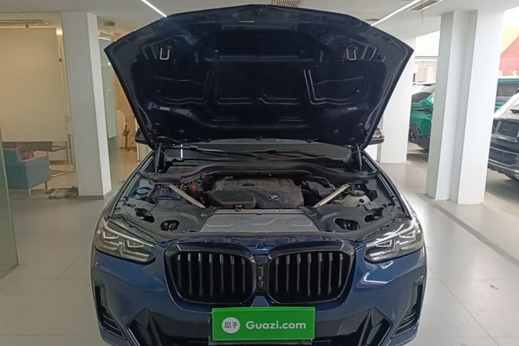 Used BMW X3 2022 Second Facelift xDrive30i Leading Edition M Night Sky Package Engine Bay