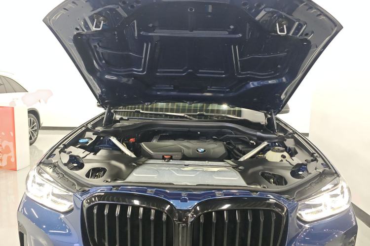 Used BMW X3 2022 xDrive30i Luxury Model M Night Sky Package Engine Bay
